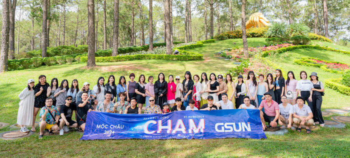 G-SUN GROUP tổ chức chuyến du lịch kết hợp team building tại Mộc Châu